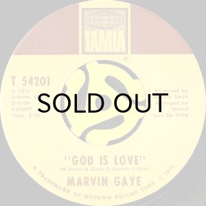 画像2: MARVIN GAYE / WHAT'S GOING ON b/w GOD IS LOVE (45's) (2)