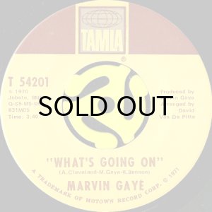 画像1: MARVIN GAYE / WHAT'S GOING ON b/w GOD IS LOVE (45's) (1)