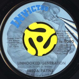 画像1: FREDA PAYNE / UNHOOKED GENERATION (45's) (1)