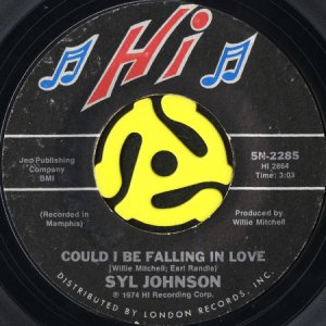 画像1: SYL JOHNSON / COULD I BE FALLING IN LOVE (45's) (1)