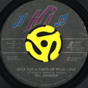 画像2: SYL JOHNSON / WIND, BLOW HER BACK MY WAY (45's) (2)