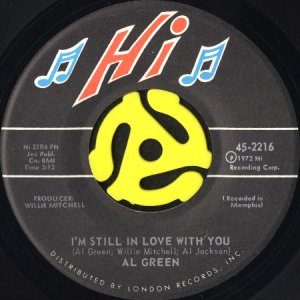 画像1: AL GREEN / I'M STILL IN LOVE WITH YOU (45's) (VINYL PRESS) (1)