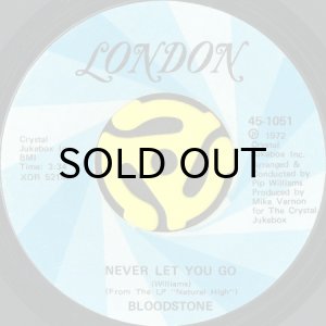 画像2: BLOODSTONE / YOU KNOW WE'VE LEARNED b/w NEVER LET YOU GO (45's) (2)