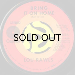 画像1: LOU RAWLS / BRING IT ON HOME (45's) (1)
