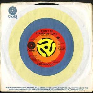 画像3: ROBINHOOD / DON'T BE AFRAID OF LOVE b/w LET'S LIVE AND LET LIVE (45's) (3)