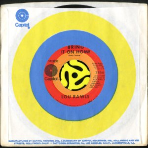 画像3: LOU RAWLS / BRING IT ON HOME (45's) (3)