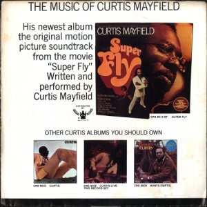 画像2: CURTIS MAYFIELD / SUPERFLY (45's) (PICURE SLEEVE) (2)