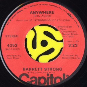 画像2: BARRETT STRONG / IS IT TRUE (45's) (2)