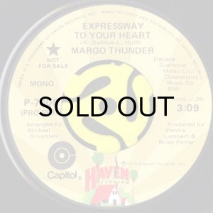 画像1: MARGO THUNDER / EXPRESSWAY TO YOUR HEART (45's) (PROMO) (1)