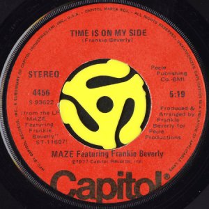 画像2: MAZE featuring FRANKIE BEVERLY / LADY OF MAGIC b/w TIME IS ON MY SIDE (45's) (2)