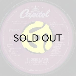 画像2: ELOISE LAWS / I'VE GOT THE RHYTHM, YOU'VE GOT THE BLUES b/w IF I HAD MY WAY (45's) (2)