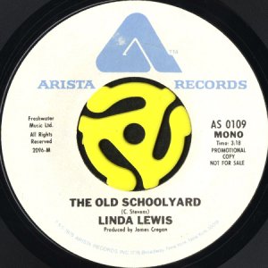 画像1: LINDA LEWIS / THE OLD SCHOOLYARD (45's) (WHITE PROMO) (1)