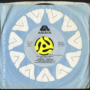画像3: GENERAL JOHNSON / ALL IN THE FAMILY b/w READY, WILLING AND ABLE (45's) (3)