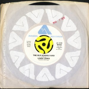 画像3: LINDA LEWIS / THE OLD SCHOOLYARD (45's) (WHITE PROMO) (3)