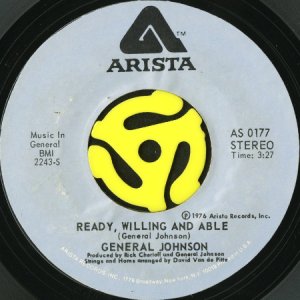 画像2: GENERAL JOHNSON / ALL IN THE FAMILY b/w READY, WILLING AND ABLE (45's) (2)
