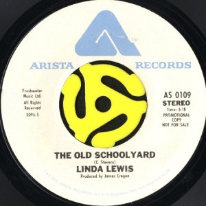 画像2: LINDA LEWIS / THE OLD SCHOOLYARD (45's) (WHITE PROMO) (2)