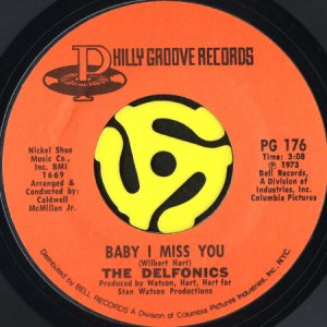 画像2: THE DELFONICS / I DON'T WANT TO MAKE YOU WAIT b/w BABY I MISS YOU (45's) (2)