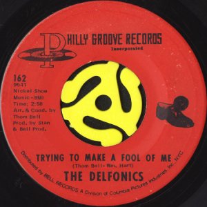 画像1: THE DELFONICS / TRYING TO MAKE A FOOL OF ME (45's) (VINYL PRESS) (1)