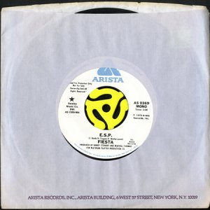 画像3: FIESTA / E.S.P. (45's) (WHITE PROMO) (3)