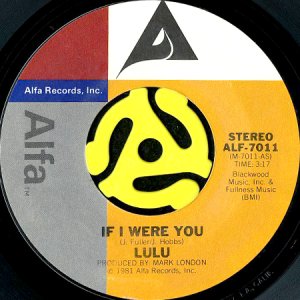 画像1: LULU / IF I WERE YOU b/w YOU WIN, I LOSE (45's) (1)