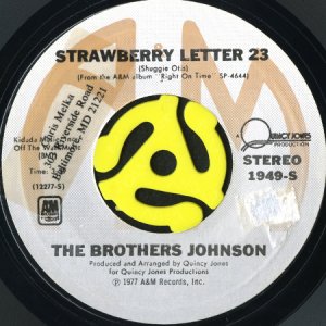 画像3: THE BROTHERS JOHNSON / STRAWBERRY LETTER 23 (45's) (PICTURE SLEEVE) (3)