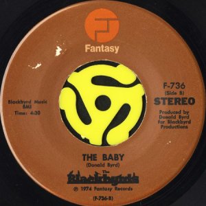 画像2: BLACKBYRDS / WALKING IN RHYTHM b/w THE BABY (45's) (2)