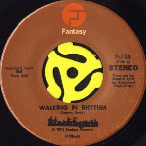 画像1: BLACKBYRDS / WALKING IN RHYTHM b/w THE BABY (45's) (1)