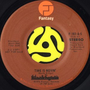画像2: BLACKBYRDS / TIME IS MOVIN' (45's) (PROMO) (2)