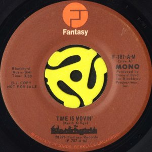 画像1: BLACKBYRDS / TIME IS MOVIN' (45's) (PROMO) (1)