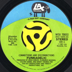 画像1: FUNKADELIC / CONNECTIONS AND DISCONNECTIONS b/w THE WITCH (45's) (1)