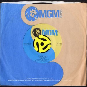 画像3: RAZZY / I HATE HATE (45's) (VINYL PRESS) (3)