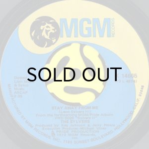 画像1: THE SYLVERS / STAY AWAY FROM ME b/w HANDLE IT (45's) (1)