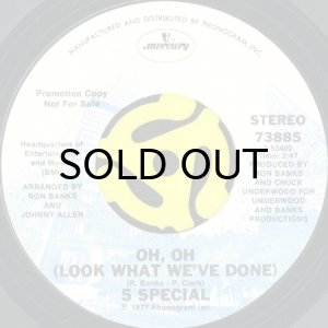 画像2: 5 SPECIAL / (LET'S STOP MAKING) SMALL TALK b/w OH, OH (LOOK WHAT WE'VE DONE) (45's) (WHITE PROMO) (2)