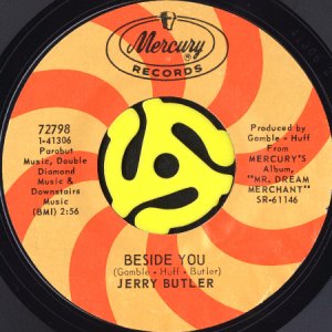 画像2: JERRY BUTLER / NEVER GIVE YOU UP (45's) (2)