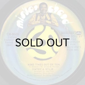 画像2: SIMTEC & WYLIE / GOTTA' GET OVER THE HUMP b/w NINE TIMES OUT OF TEN (45's) (2)