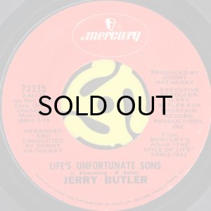 画像2: JERRY BUTLER / ONE NIGHT AFFAIR b/w LIFE'S UNFORTUNATE SONS (45's) (2)