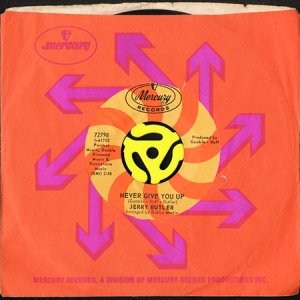 画像3: JERRY BUTLER / NEVER GIVE YOU UP (45's) (3)