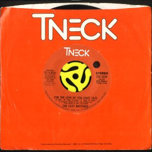 画像3: THE ISLEY BROTHERS / FOR THE LOVE OF YOU b/w YOU WALK AWAY (45's) (3)
