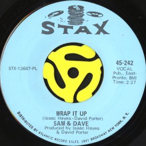 画像2: SAM & DAVE / I THANK YOU b/w WRAP IT UP (45's) (2)