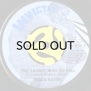 画像1: FREDA PAYNE / THE EASIEST WAY TO FALL (45's) (1)