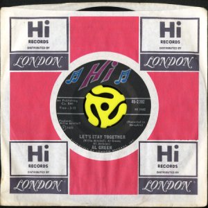 画像3: AL GREEN / LET'S STAY TOGETHER (45's) (3)