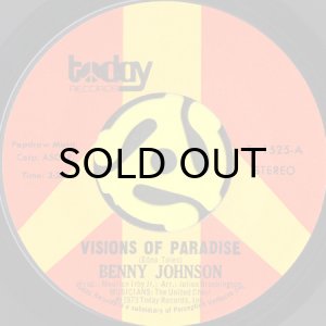 画像1: BENNY JOHNSON / VISIONS OF PARADISE b/w STOP ME (45's) (1)