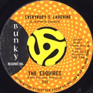 画像2: THE ESQUIRES / AND GET AWAY b/w EVERYBODY'S LAUGHING (45's) (2)
