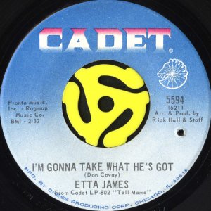 画像2: ETTA JAMES / SECURITY (45's) (2)
