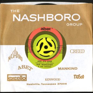 画像3: SKIP MAHOANEY & THE CASUALS / AND IT'S LOVE (45's) (3)