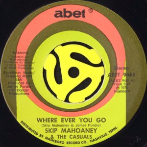 画像2: SKIP MAHOANEY & THE CASUALS / AND IT'S LOVE (45's) (2)