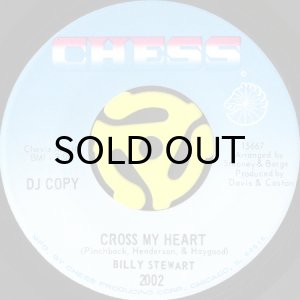 画像1: BILLY STEWART / CROSS MY HEART (45's) (1)
