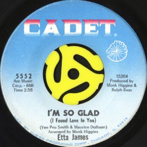 画像2: ETTA JAMES / I PREFER YOU b/w I'M SO GLAD  (45's) (2)