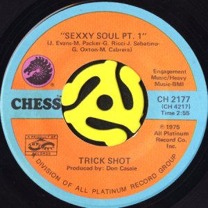 画像1: TRICK SHOT / SEXXY SOUL (45's) (1)