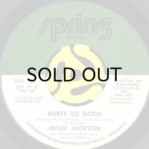 画像1: MILLIE JACKSON / HURTS SO GOOD (45's) (1)